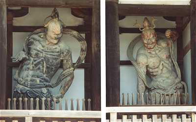 Die Tempelwchter des Horyuji