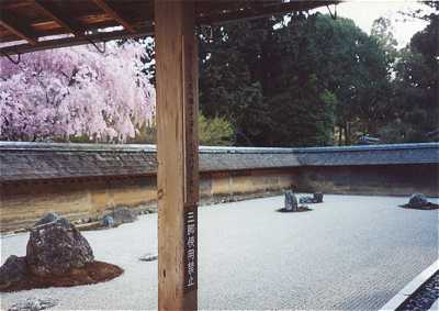 der Steingarten des Ryoanji