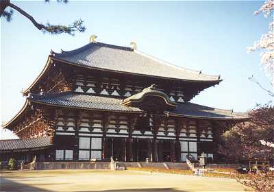 Die gro�e Buddhahalle des Todaiji